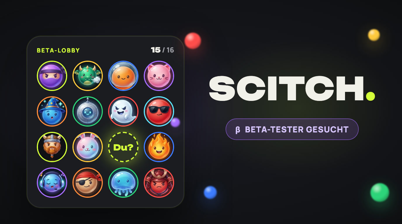 Scitch sucht Beta-Tester